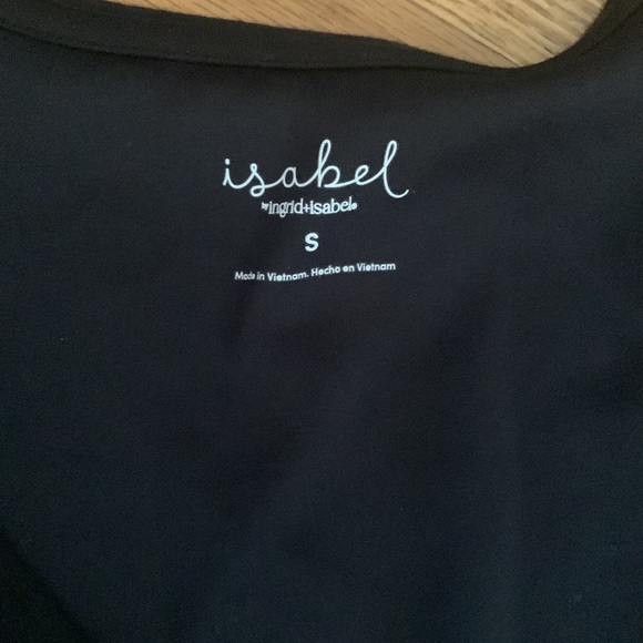 🤰🏻 Isabel Maternity/ Nursing 3/4 sleeve black wrap top - Picture 3 of 6